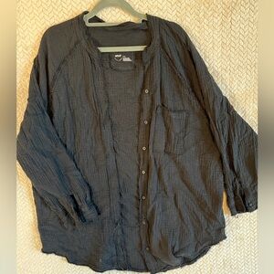 Aerie waffle swim coverup